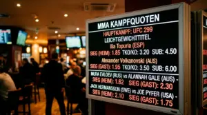 UFC Quoten Schweiz — Quotenvergleich & Margenanalyse | OCTABET